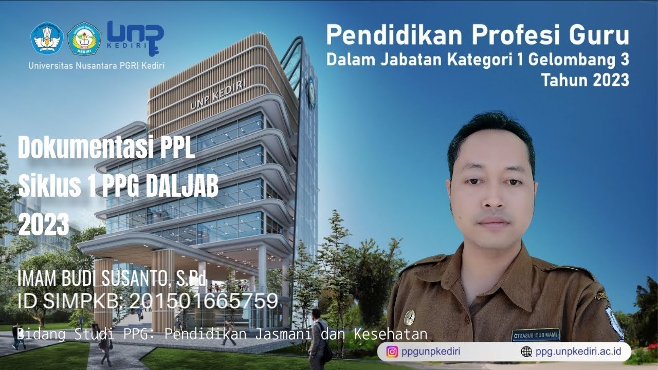 PPL 1 PPG DALJAB 2023 - PJOK UNIVERSITAS NUSANTARA PGRI KEDIRI