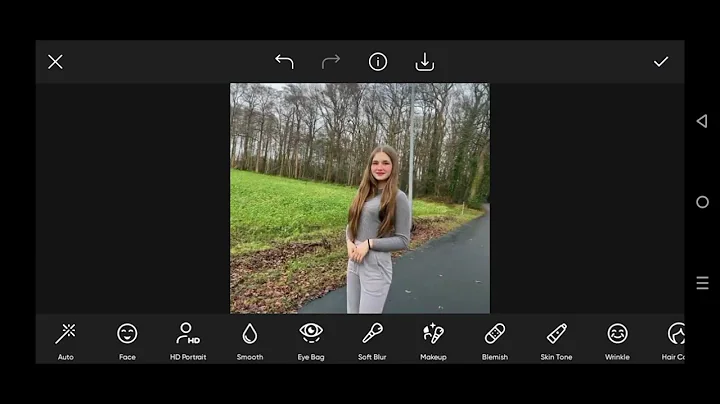 HDR 4K  portrait | Professional Retouching lookCannR5 + PicsArt color grading master #00495