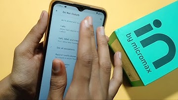 Micromax in 1b do not disturb setting | how to off do not disturb | disable do not disturb