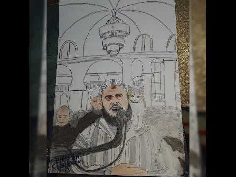 اتاراتي هذه الصورة في مواقع التواصل الاجتماعي فأردت رسمها