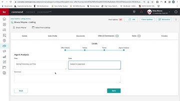 Offer Comparison in KW Command