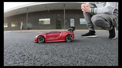 Redcat Lightning takes off 3s Brushless powered with traxxas VXL-3