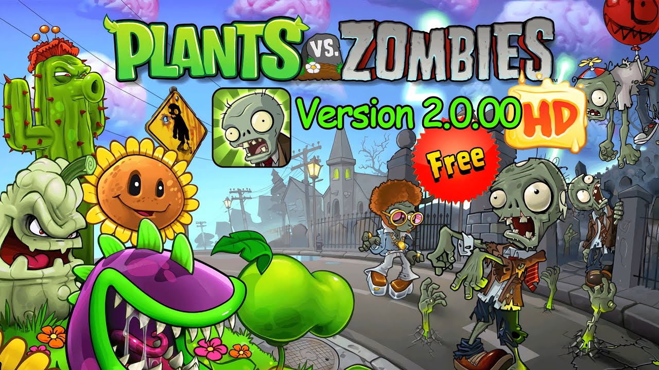 Plants vs. Zombies Free [iPhone] [Version 2.2.00] FULL Walkthrough 