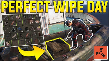 The LUCKIEST RUST CARGO SHIP Gives The PERFECT START To Our FRESH WIPE! - Rust Gameplay Ep 1