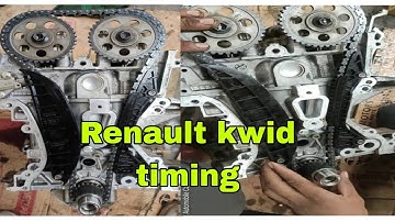 Renault KWID TIMING MARKS ! रेनॉल्ट kwid 800cc टाइमिंग केसे करे /kwid timing chain marks