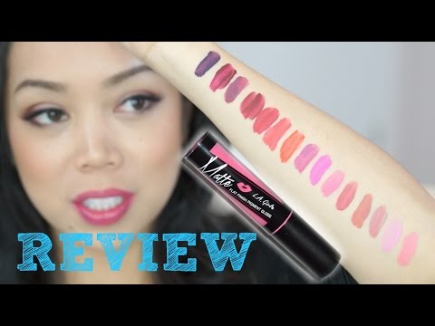 Video: L.A. Girl Matte Pigment Lipgloss Stunner Review