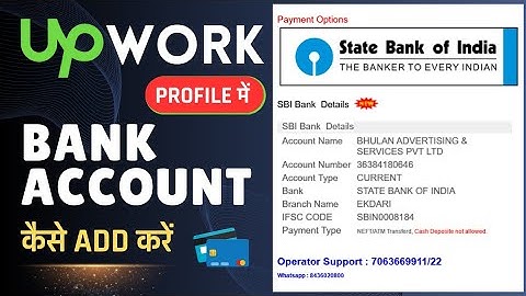How to Add Bank Account in Your Upwork Profile | Freelancing Tutorial #upwork #freelancing #internet