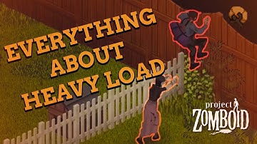 What to know about the HEAVY LOAD Moodle in PROJECT ZOMBOID