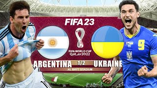 FIFA World Cup Qatar 2022 АРГЕНТИНА - УКРАЇНА 1/2 ФІНАЛУ. FIFA 22 MOD World Cup Qatar 2022 download.