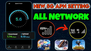 4G to 5G internet speed | 2023 secret apn settings for all networks
