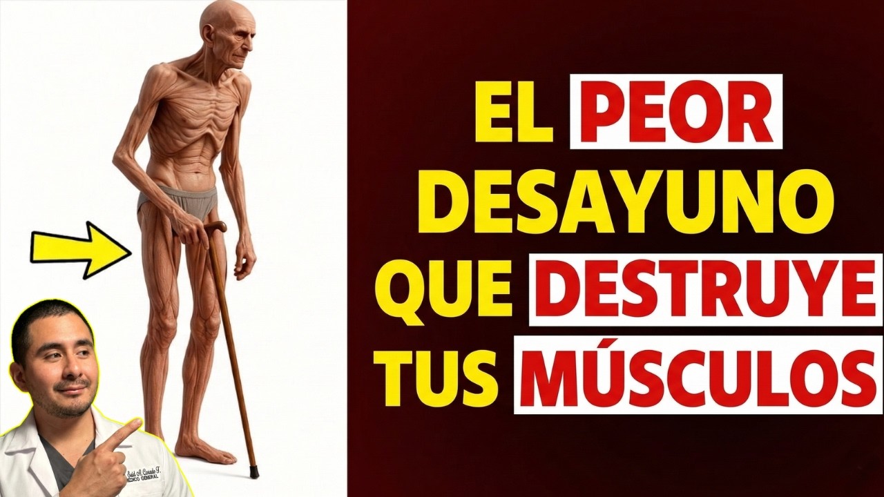 MAYORES: Este Hábito DIARIO causa SARCOPENIA y Destruye tus Músculos (¡Cuidado!)