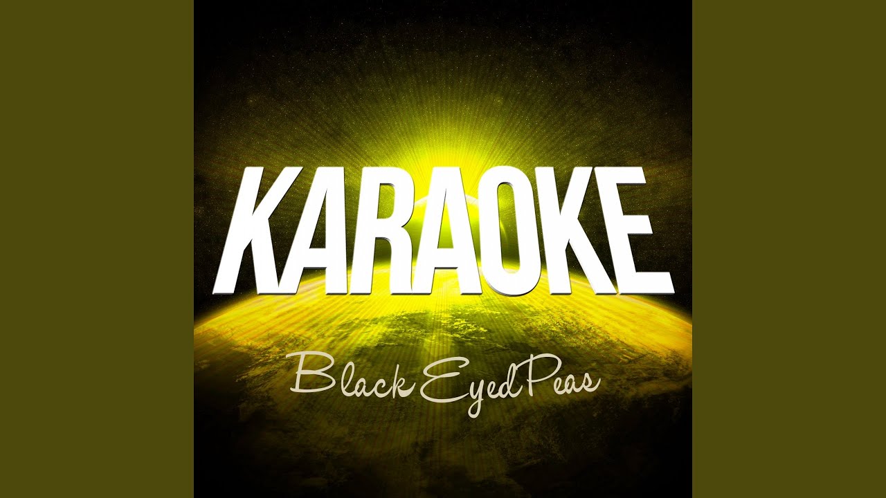 Pump It Karaoke Version Originally Performed By Black Eyed Peas Youtube