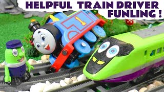 Really Useful Train Driver Funling Helps Toy Train Thomas by Funlings Stories 18,829 views 2 months ago 6 minutes, 14 seconds