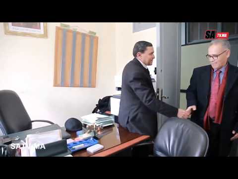 مراكش توشيح القاضي عبد الرحيم منتصر بالوسام الملكي