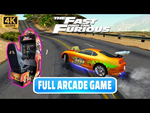 Fast And Furious Arcade Toyota Supra MAX TUNE 4k - All 12 Races 1st Place