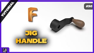 Design a Jig Handle in Fusion 360 | Fusion 360 Tutorial 2021 | It’s made EZy screenshot 5