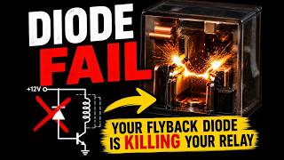 Your Flyback Diode Is Killing Your Relay