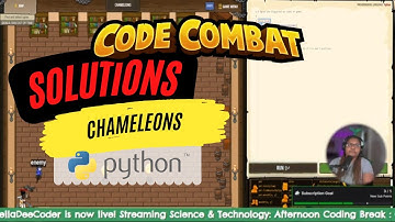 CodeCombat Python | Chameleons