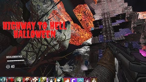 Highway to Hell Halloween Strangest ROUND 100 Black Ops III Custom Zombies