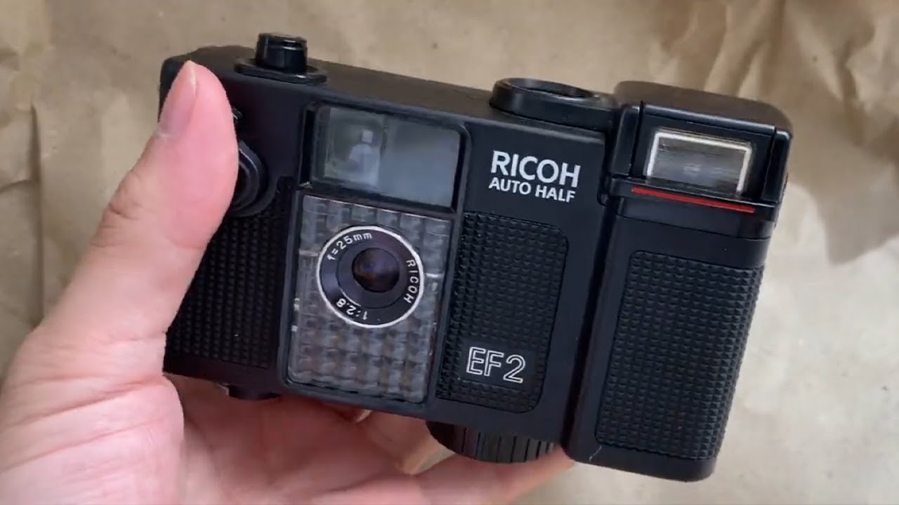 リコー オートハーフEF2の使い方 RICOH AUTO HALF EF2 How to use