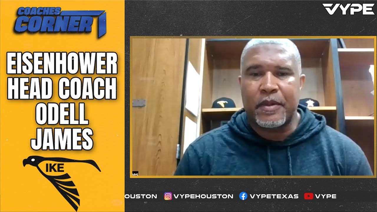 VYPE Coaches Corner Odell James Head Coach of Eisenhower Football