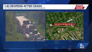 Update I-81 In Berland County Reopens After Vehicle Crash