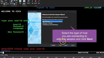 Flex Terminal Emulator: Create New Session