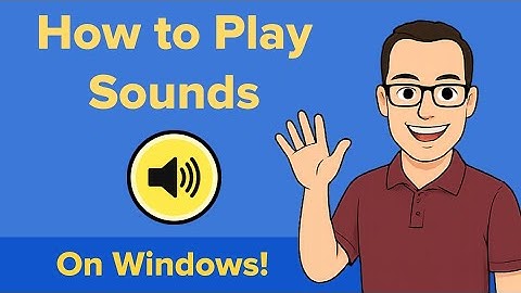 How to Play a Sound in Windows with Python