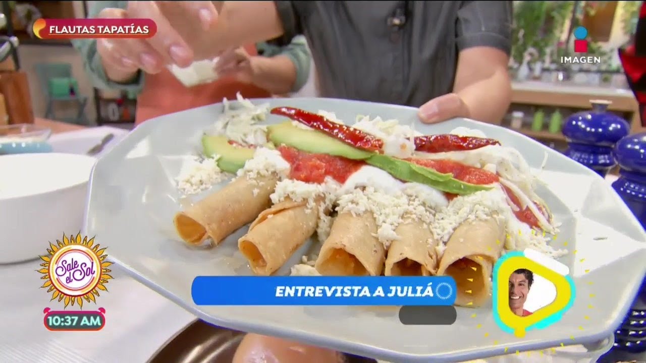 La Cocina Flautas tapatías Sale el Sol YouTube