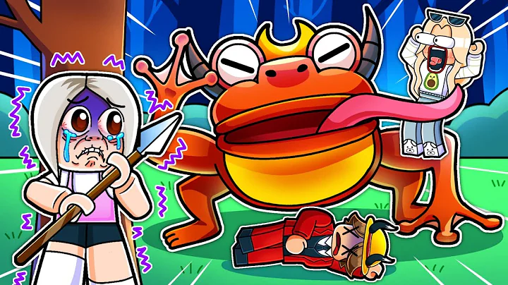 We Survived the FROG KING In 99 Nights In The Forest! (Roblox)