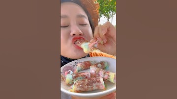 Thử Làm Kẹo Dẻo Cuộn Milo Bánh Tráng Và Cái Kết Không Tưởng| Dibi #shorts #dibi