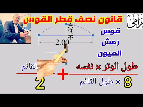 فيديو: هل الدائرة المفتوحة هي قوس أم قوس؟