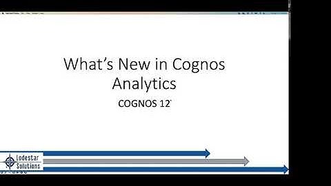 Whats New in Cognos 12