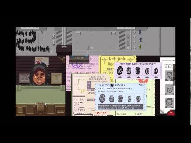 Papers, Please - Approved For Telephones 