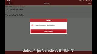 X-431 | Nissan Sentra: Security Alarm SET | LAUNCH
