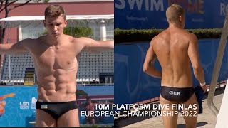 10m Men's Platform Diving Finals | European Aquatic Championship 2022