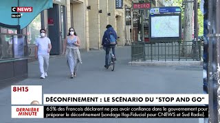 Déconfinement : la piste du «stop and go» envisagée par le