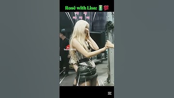 rosé with jensoo vs rosé with lisa 🔋💯 #rosé #lisa #fypシ