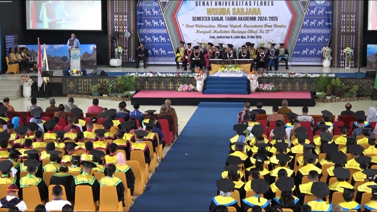 Gubernur NTT Hadiri Wisuda Universitas Flores (Unflor)