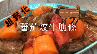 [我餸我煮]蕃茄炆牛肋條[Braised Beef Brisket in Tomato & Carrot Sauce][超鬆化]