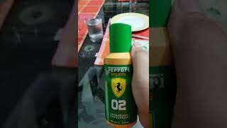 Ferrari no.02 body spray deodorant test #ASMR #trending #ytshorts