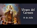 Santo rosario con letanas a la virgen del carmen