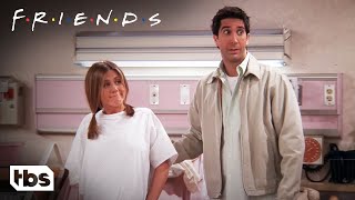 Ross and Rachel in a Semi-Private Delivery Room (Clip) | Friends | TBS