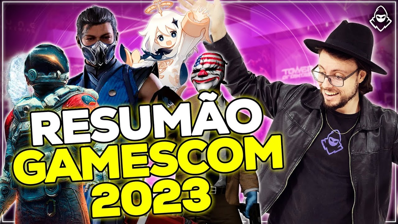 RESUMO GAMESCOM 2023 - PRINCIPAIS LANCAÇEMTOS - YouTube