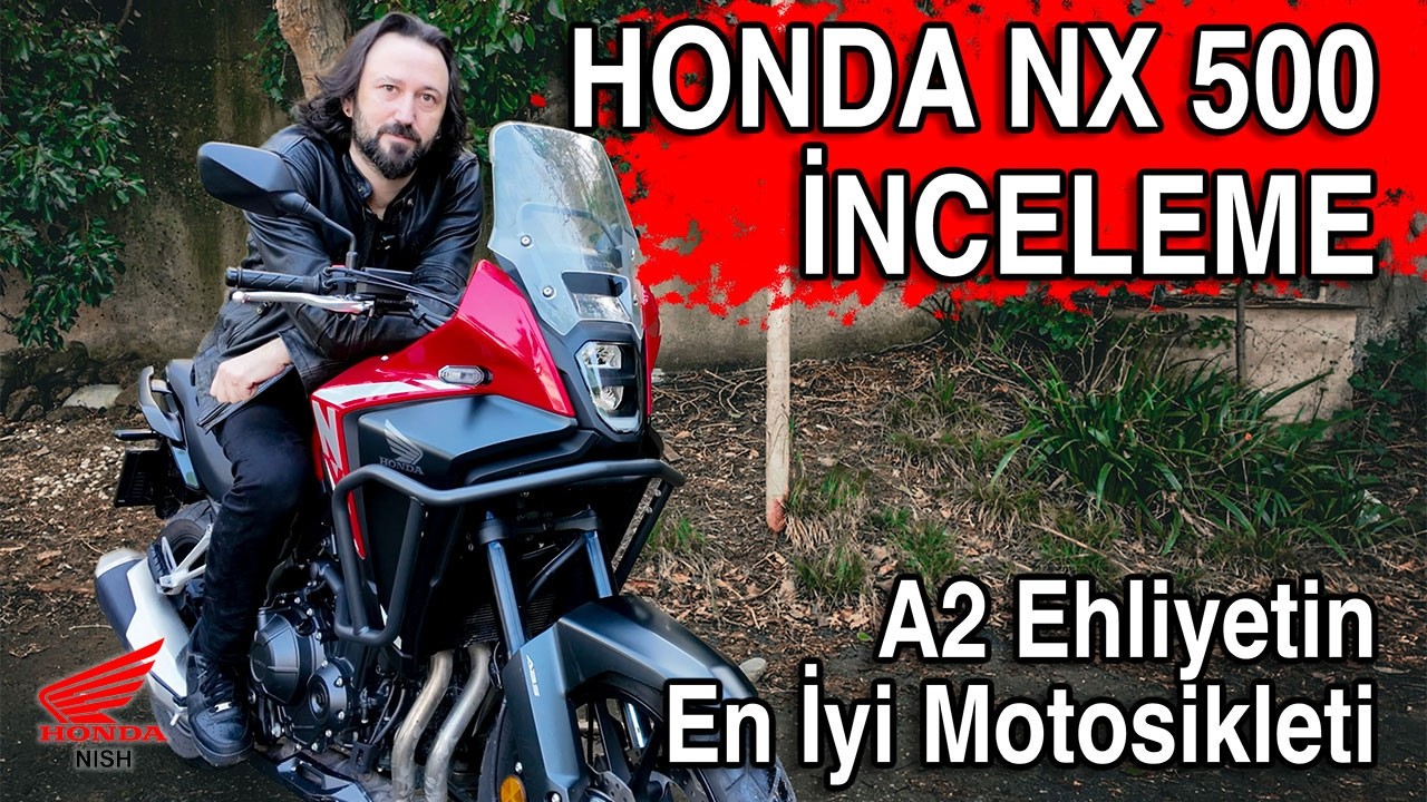 Honda NX500 Motosiklet İncelemesi - A2 Ehliyetin En İyisi