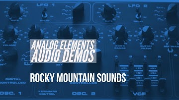 Analog Elements 2 - Song Demo 2