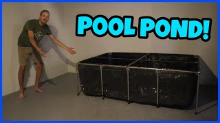 My New 500 Gallon POOL POND! by Carson’s Aquatics 16,115 views 1 year ago 11 minutes, 30 seconds