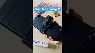 This cooling fan for the Switch 2 solves the overheating problem #nintendoswitch2 #cyberpunk #jsaux