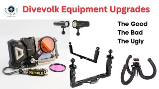Divevolk Equipment Upgrades - Lens Holder, Trays, Tripod