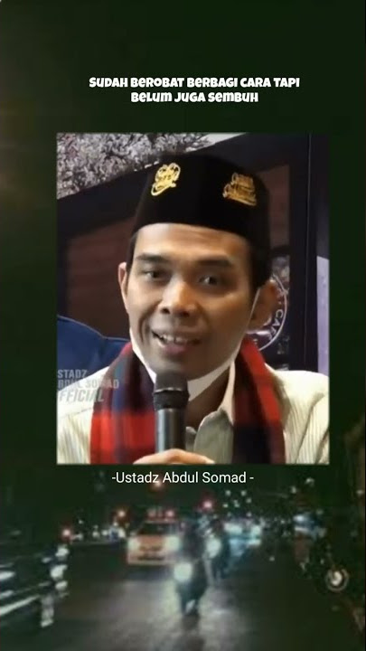 Ujian sakit yang tak kunjung sembuh | Ustadz abdul somad